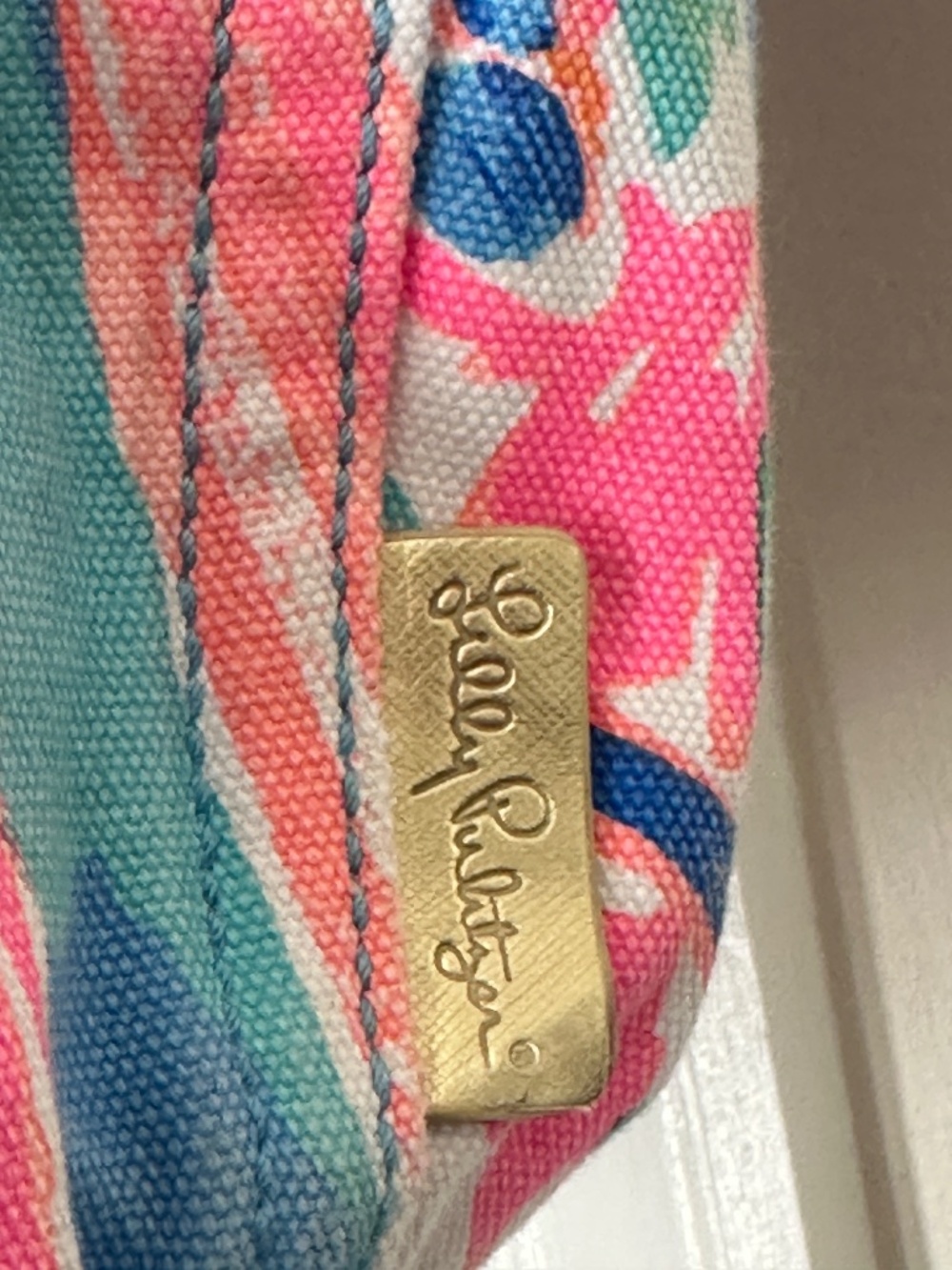 Brand New Lilly Pulitzer Beach Tote Multi Out to Sea Sailboat Resort Nautical - Picture 3 of 8